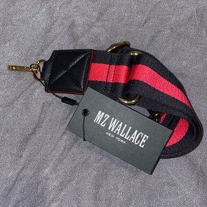 NWT MZ Wallace Black/Red Crossbody Strap